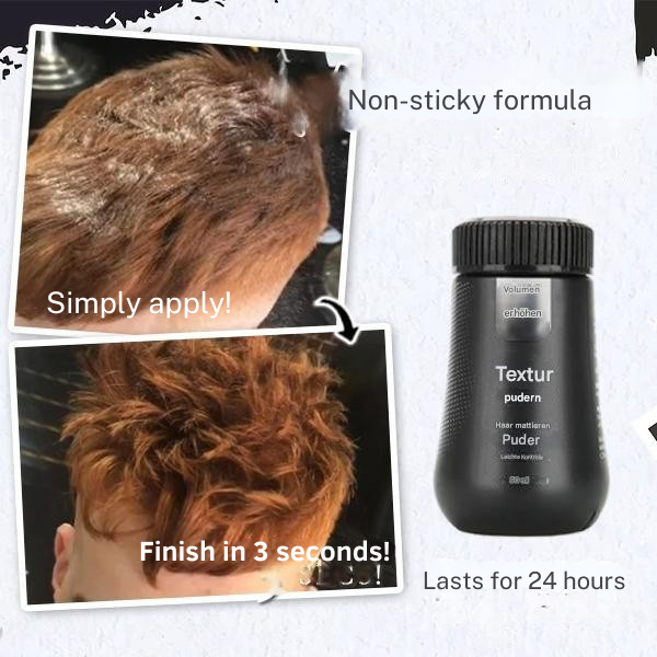 Hair Styling Hair Texturizing Powder Black Shaker Bottle Volume - Image 2