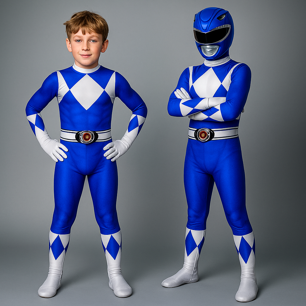 Halloween Costume color heroes Costume Superhero Childrens Jumpsuit - Image 3