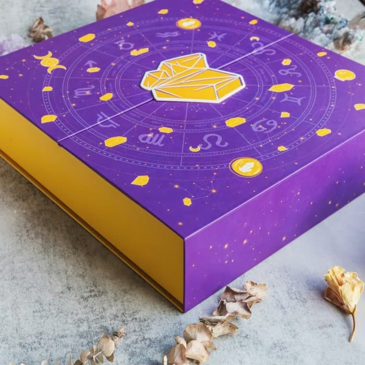 Halloween Crystal Advent Calendar 24 Day Countdown Box With Gemstones And Celestial Decorations - Image 4