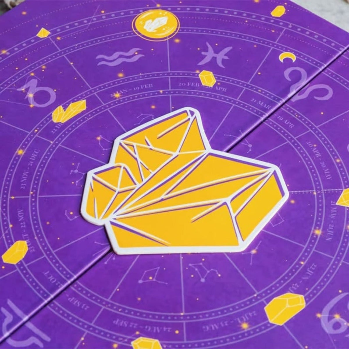 Halloween Crystal Advent Calendar 24 Day Countdown Box With Gemstones And Celestial Decorations - Image 3