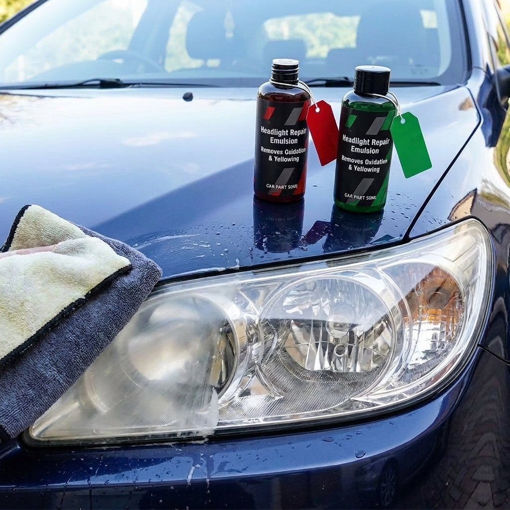 Headlight Restorer Headlight Restoration Car Headlight Cleaner Liquid - Image 1