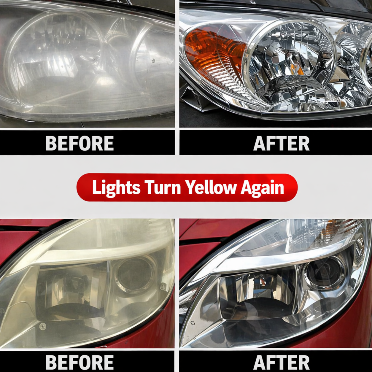 Headlight Restorer Headlight Restoration Car Headlight Cleaner Liquid - Image 5