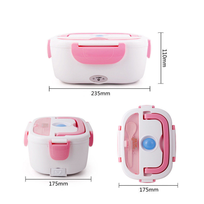 Heated Lunch Box Electric Food Warmer Portable Bento - Image 12