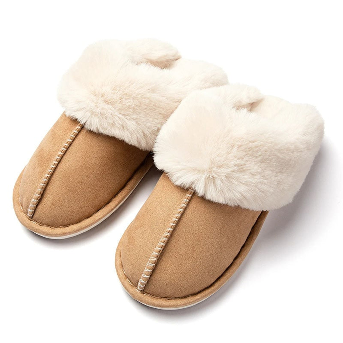 Heated Slippers With Soft Lining And Non-Slip Sole - Image 1