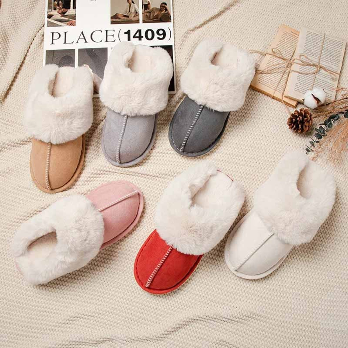 Heated Slippers With Soft Lining And Non-Slip Sole - Image 5
