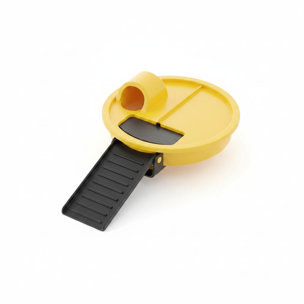 bucket mouse trap lid product photo on white background