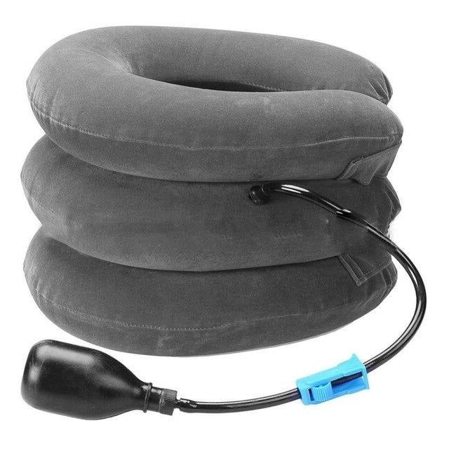 Inflatable Neck Traction Collar Three Layers Cervical Pillow - Image 3