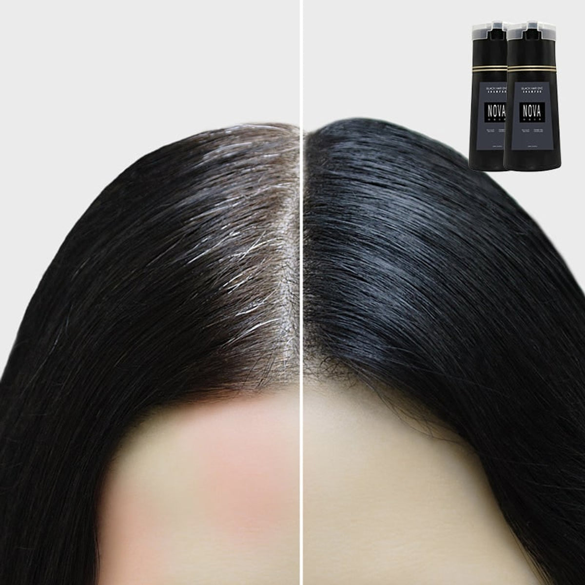 Instant Gray Coverage Hair Dye Shampoo With Natural Botanicals - Image 6