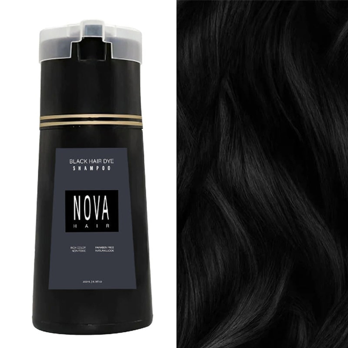 Instant Gray Coverage Hair Dye Shampoo With Natural Botanicals - Image 15