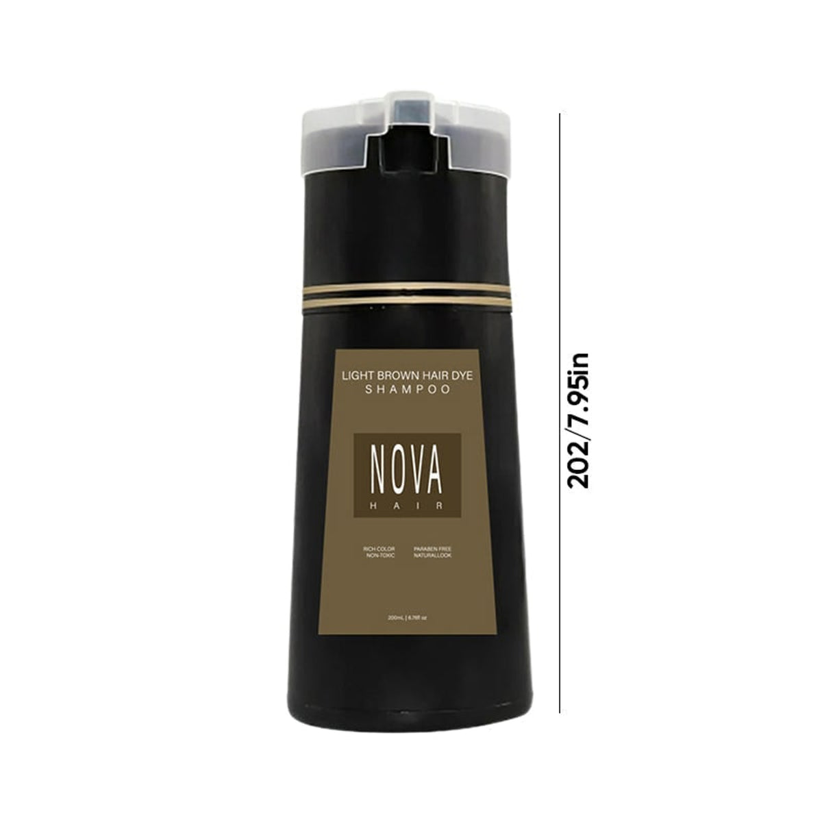 Instant Gray Coverage Hair Dye Shampoo With Natural Botanicals - Image 11