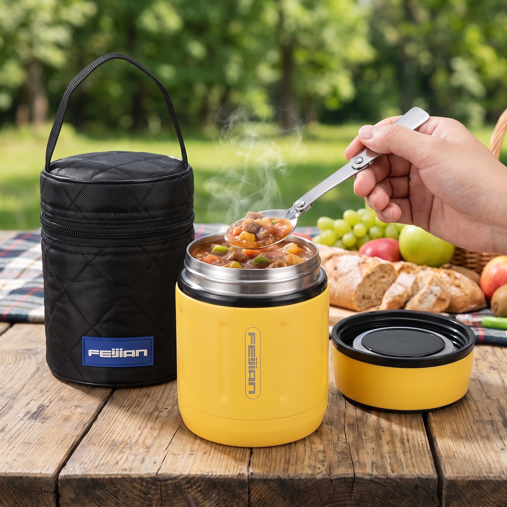 Food Container Lunch Insulated Jar - hero