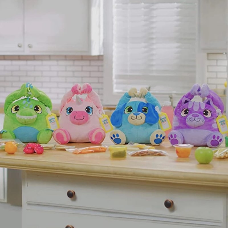 Insulated Lunch Bag Childrens Plush Animal Machine Washable - Image 6