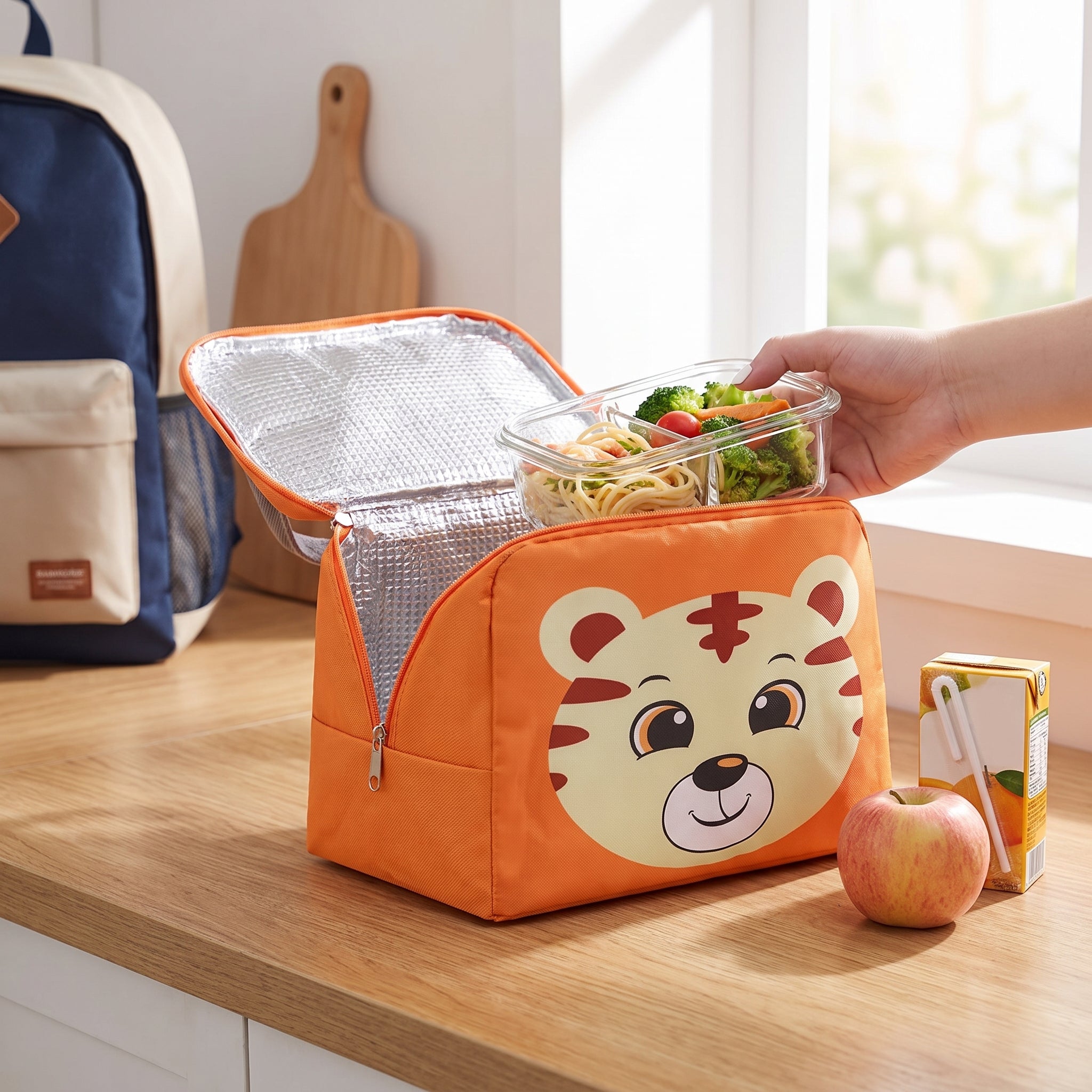 Lunch Bag Insulated Cooler Cartoon Food Storage - hero