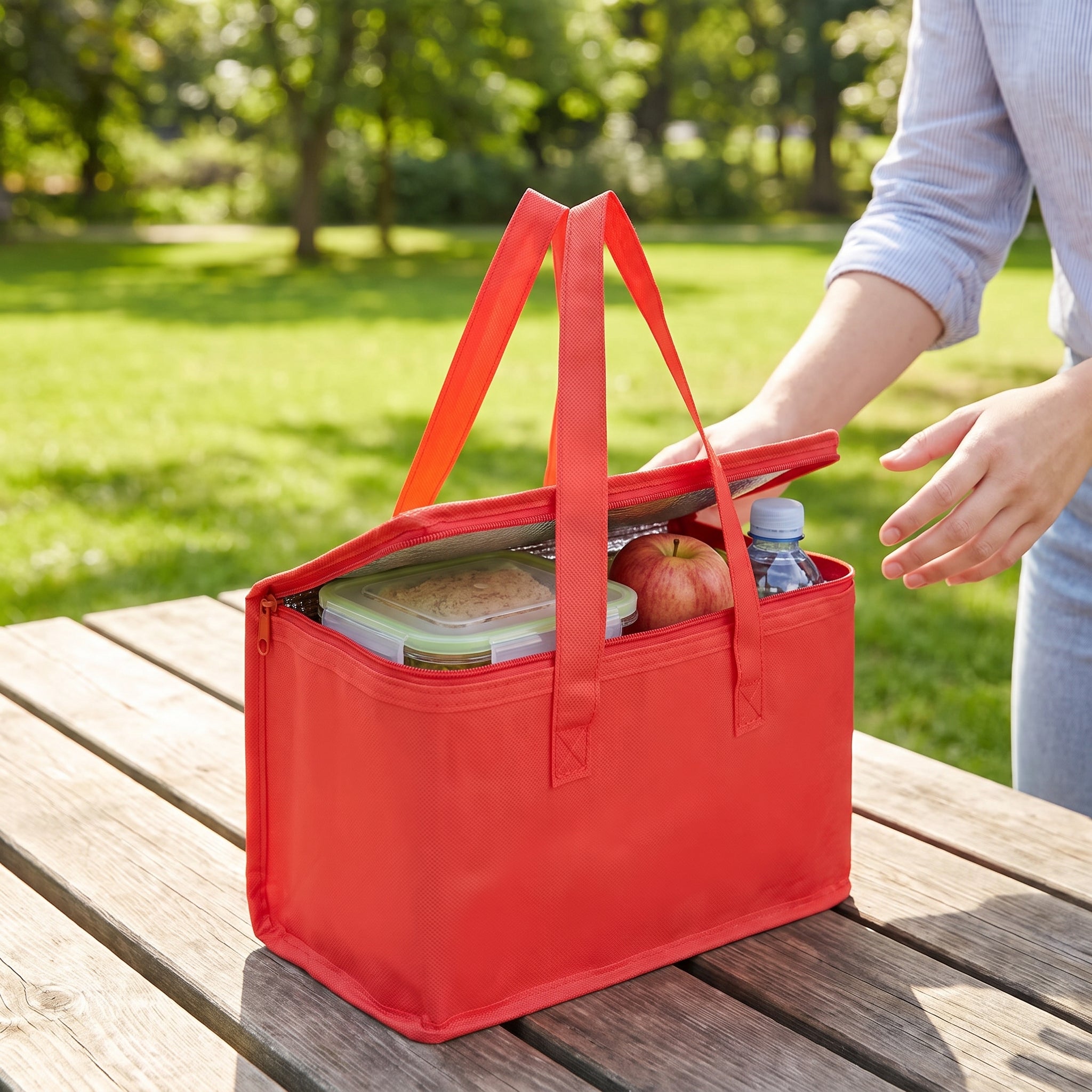 Lunch Bag Insulated Food Storage Cooler Portable Design - hero