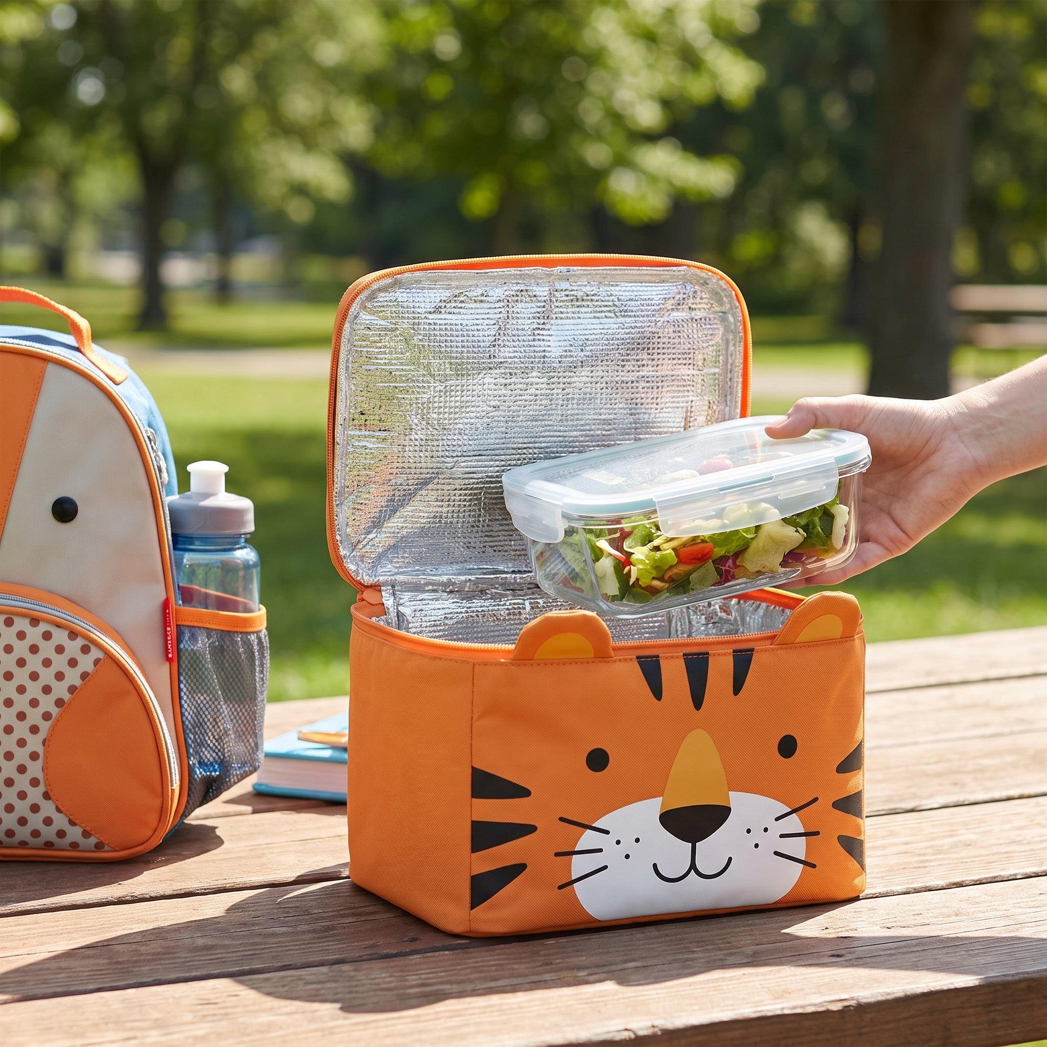 Lunch Bag Insulated Cooler Cartoon Animal Portable - hero