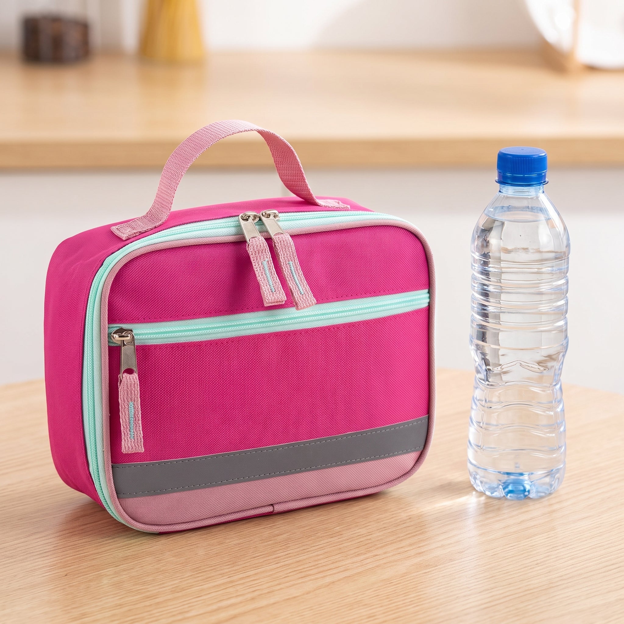 Lunch Bag Insulated for Work Cooler Set Reinforced Handle - scale