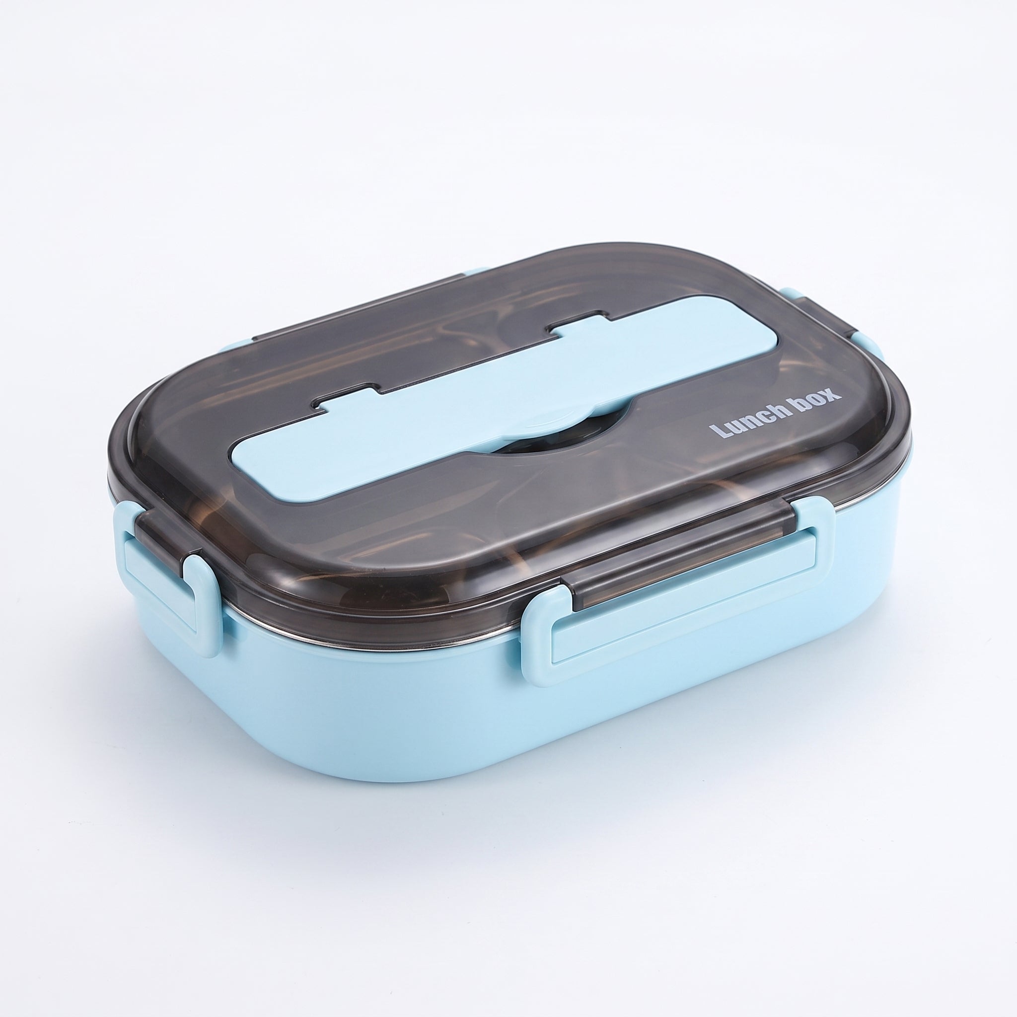 Stainless Steel Lunch Box Bento Meal Prep Food Storage Container - angle