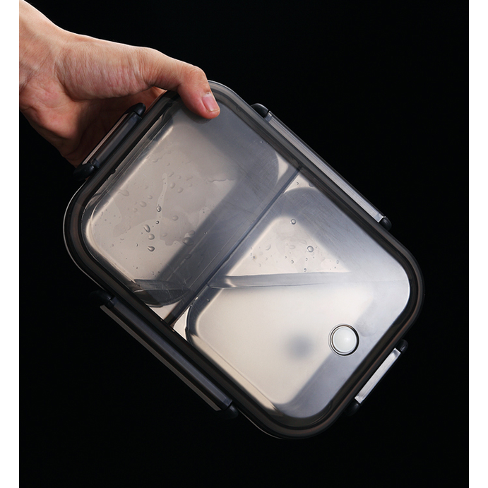 Insulated Lunch Box Bento Leak Proof Compartment 1000ml - Image 5