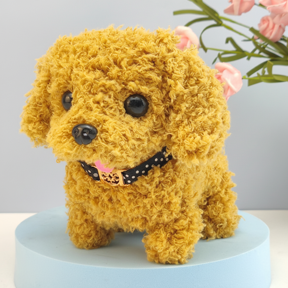 Interactive Plush Toy Robot Puppy Realistic Play Puppy Cuddly Soft - Image 2