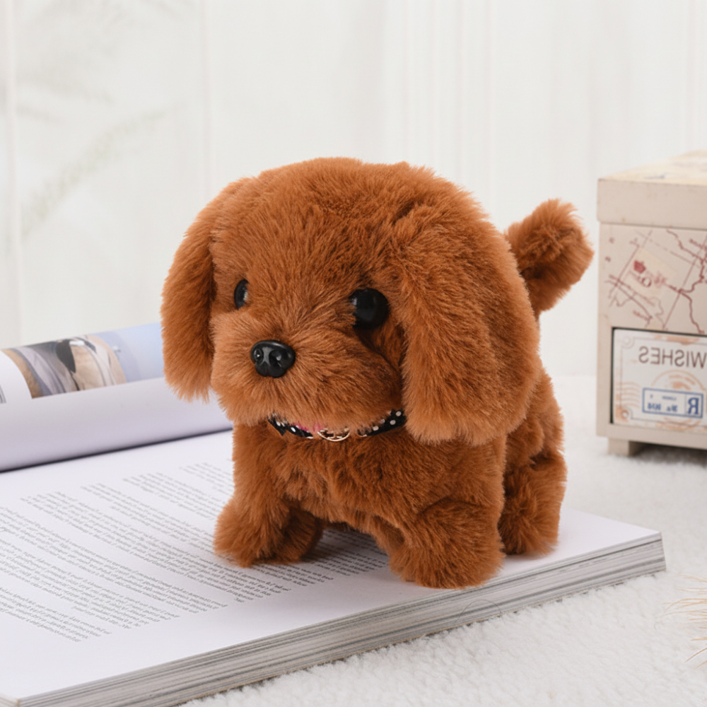 Interactive Plush Toy Robot Puppy Realistic Play Puppy Cuddly Soft - Image 4