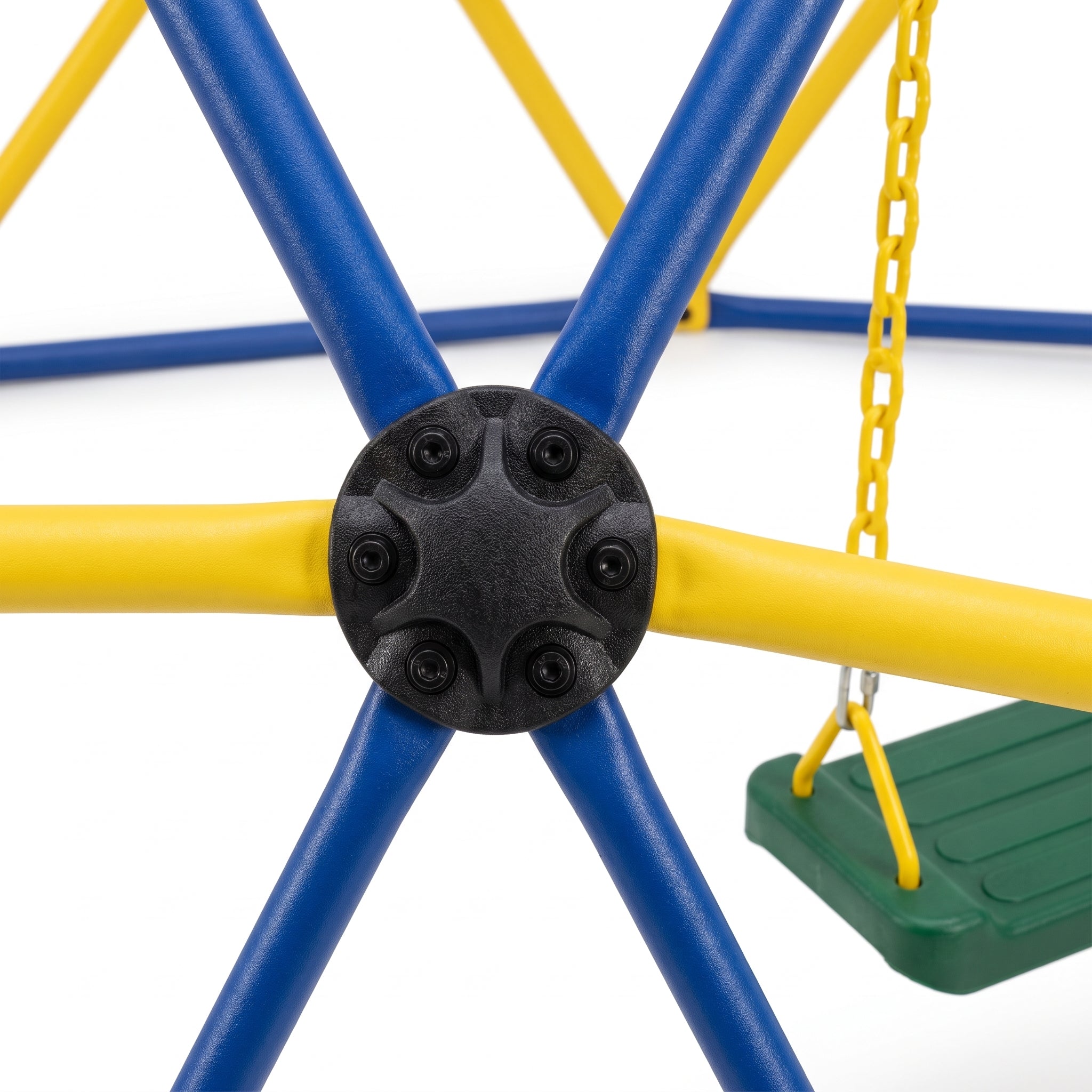 Geometric Dome Climber Climbing Backyard Jungle Gym Swing - detail