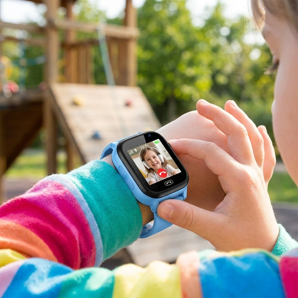 Childrens Smartwatch Kids Phone Watch Smartwatch Camera Black - Image 4