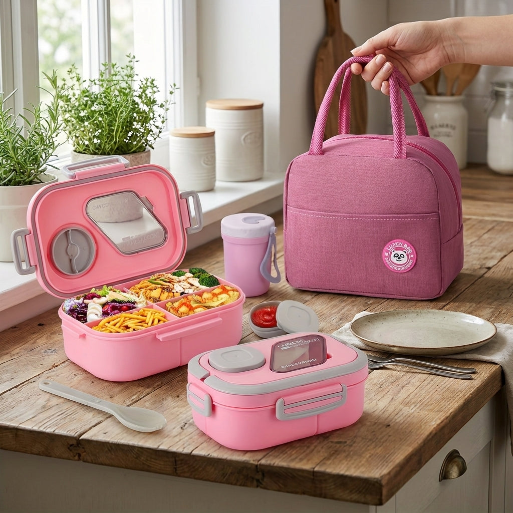 Lunch Box Adult Reusable Stainless Steel Kitchen & Dining Container - scale