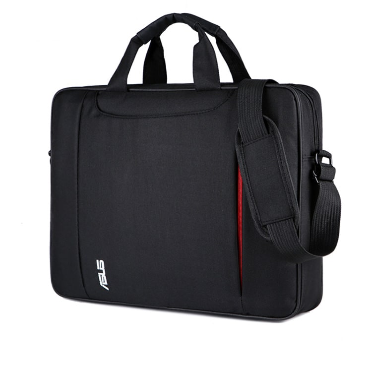 Laptop Bag Black Messenger Waterproof Shockproof - Image 1
