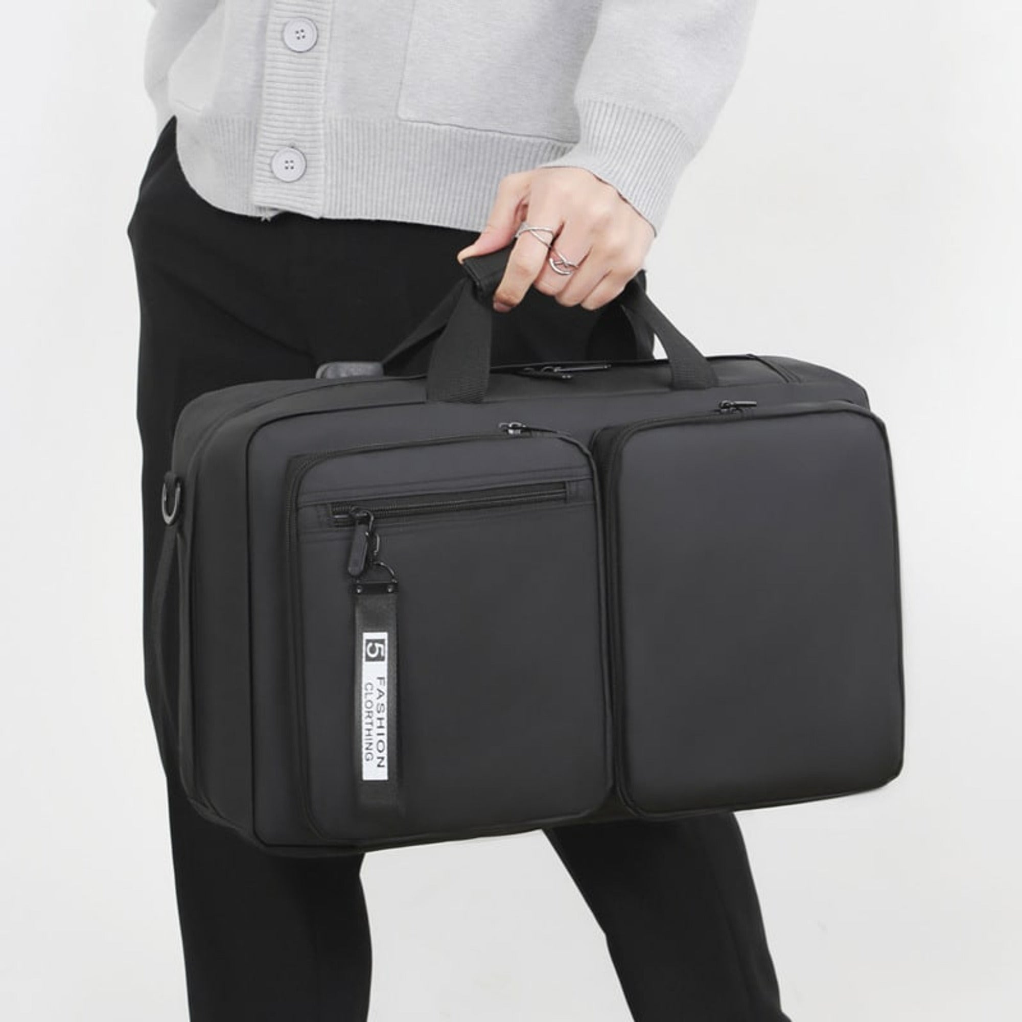 Laptop Bag Business Backpack Large Capacity Multifunctional Design - Image 6