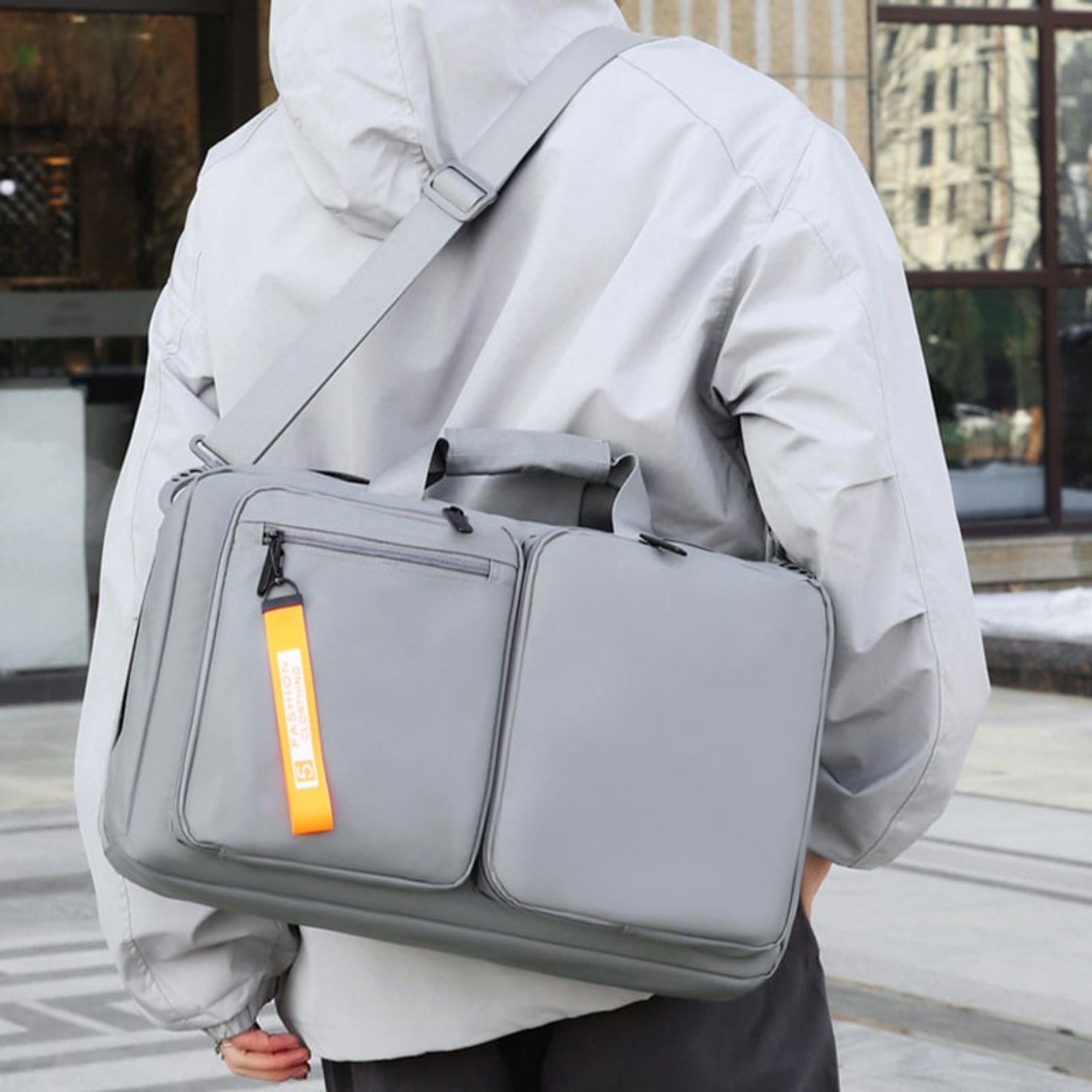 Laptop Bag Business Backpack Large Capacity Multifunctional Design - Image 3