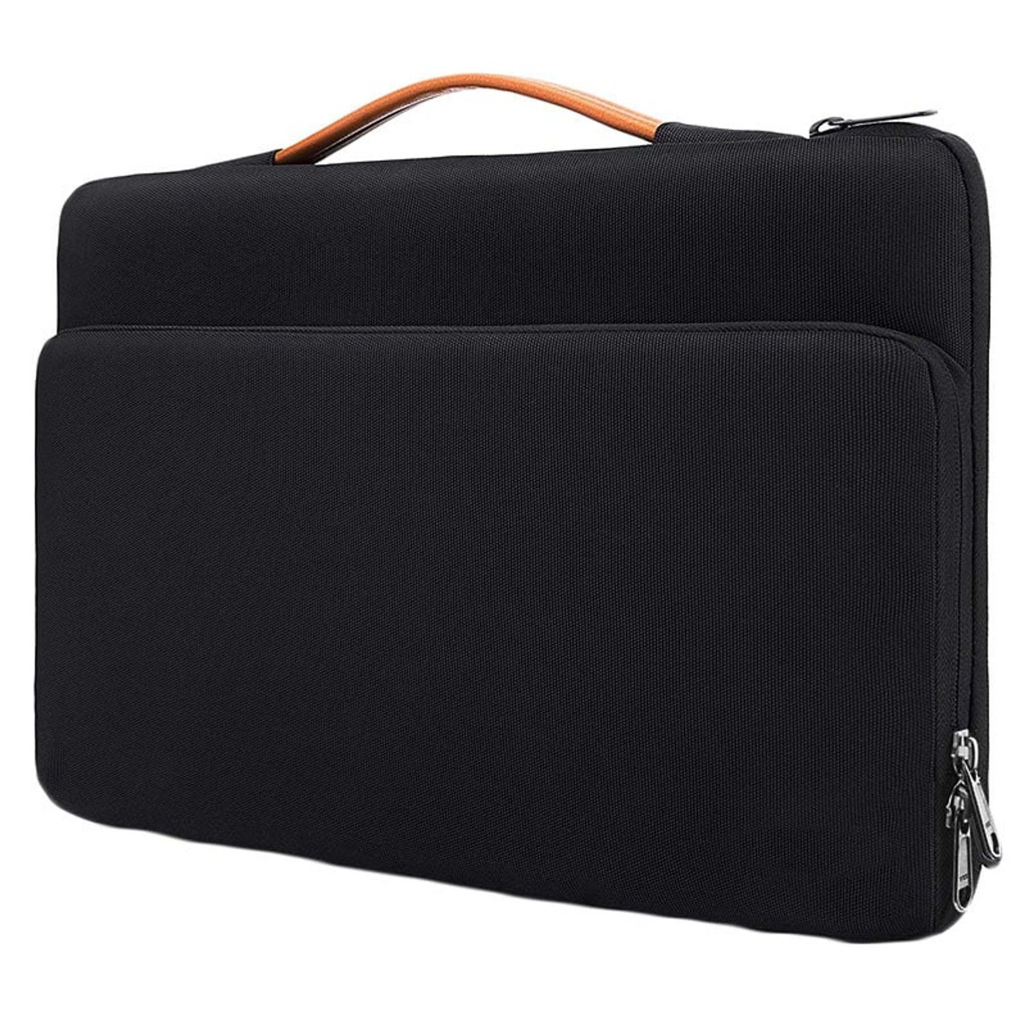 Laptop Bag Light Grey Zippered Sleeve Handle - Image 4