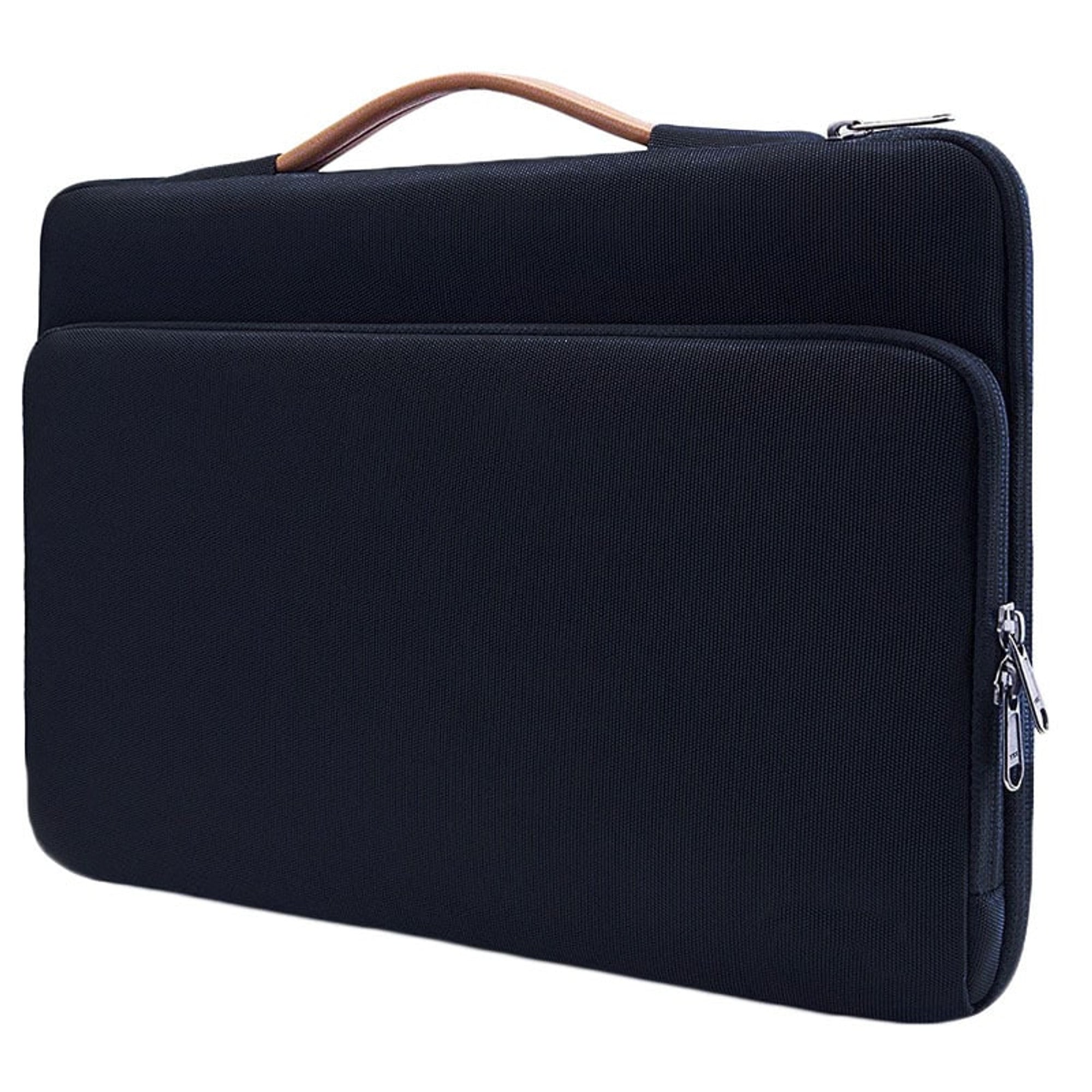 Laptop Bag Light Grey Zippered Sleeve Handle - Image 5