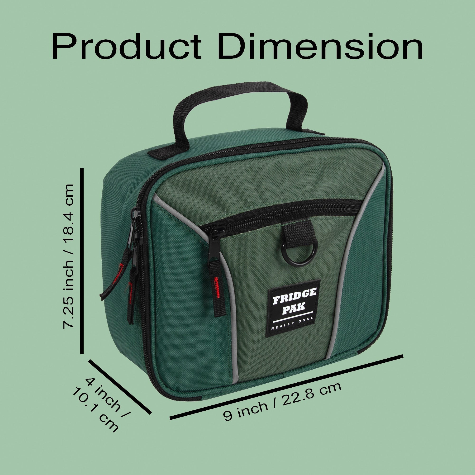 Lunch Bag Bag for Work Cooler Bag Insulated Fabric Insulated Cooler - Image 2