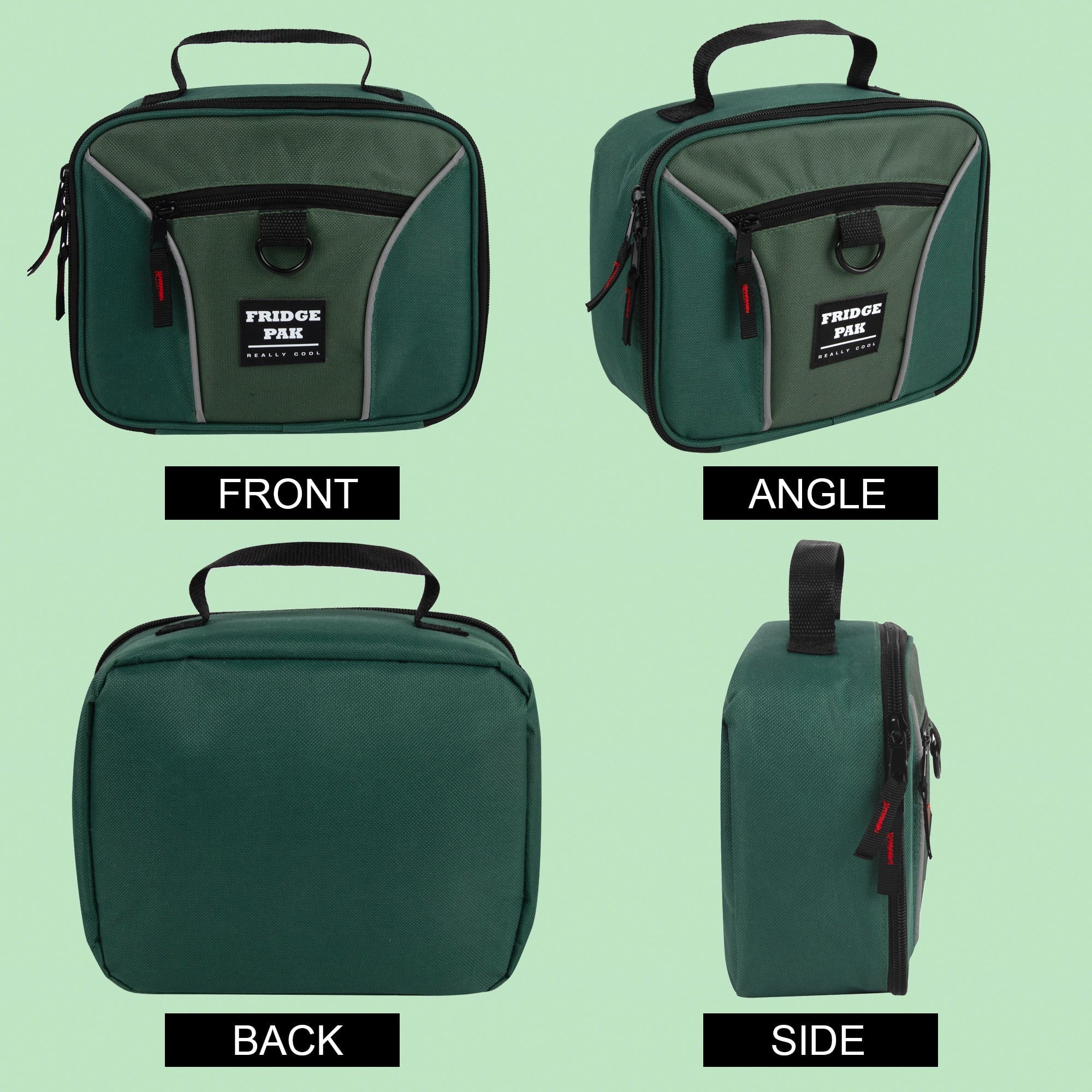Lunch Bag Bag for Work Cooler Bag Insulated Fabric Insulated Cooler - Image 3