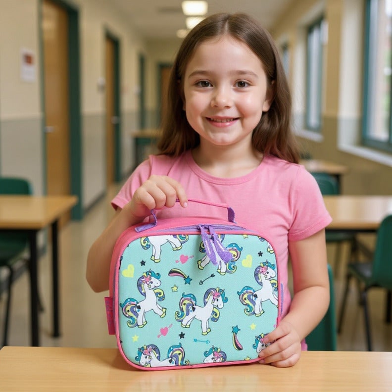 Lunch Bag Insulated Childrens Colorful Patterned Soft Sided - Image 18