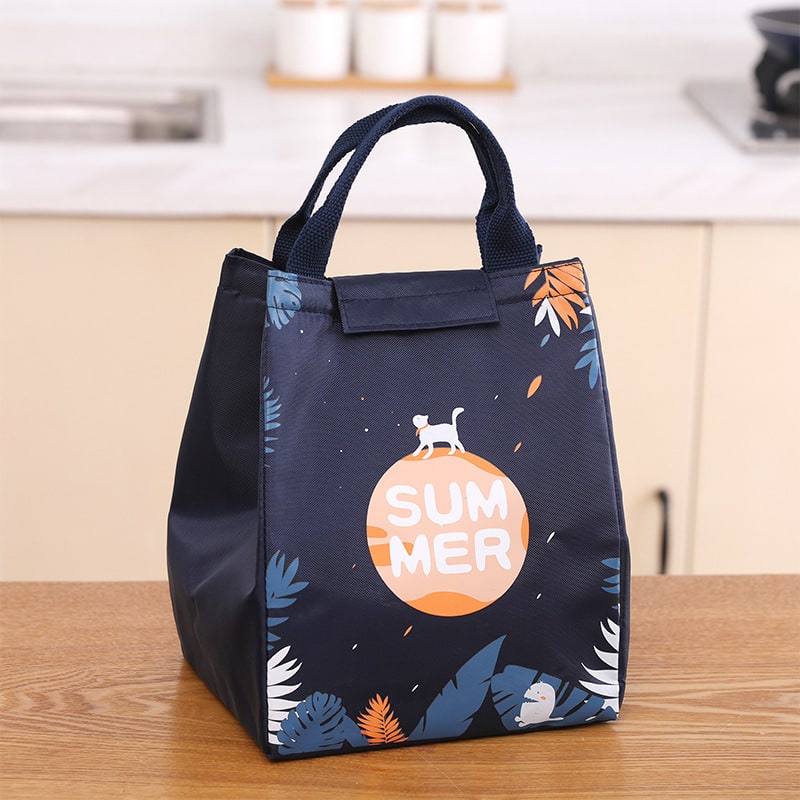 Lunch Bag Insulated Cooler for Work Soft-Sided Fabric Design - Image 14