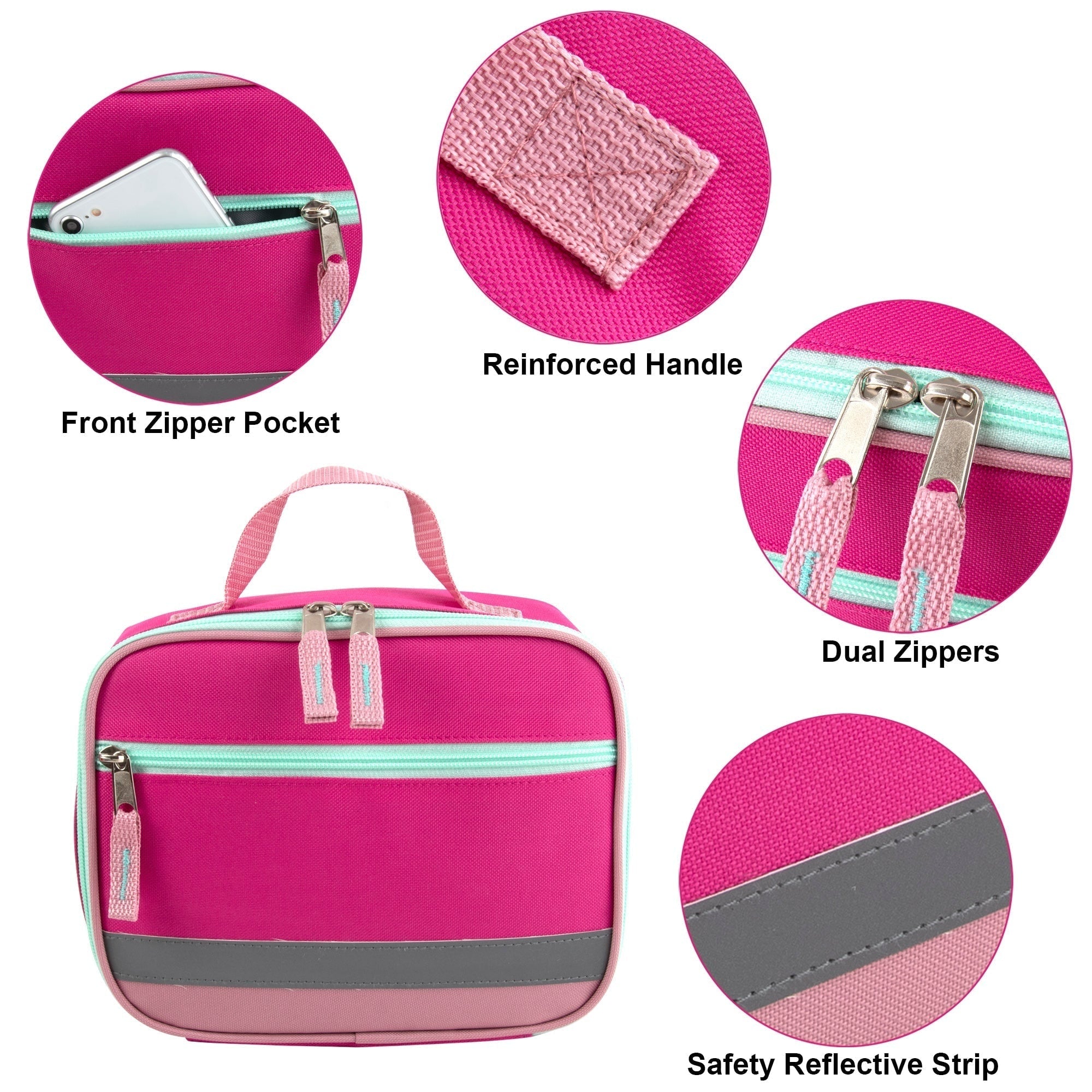 Lunch Bag Insulated for Work Cooler Set Reinforced Handle - Image 2