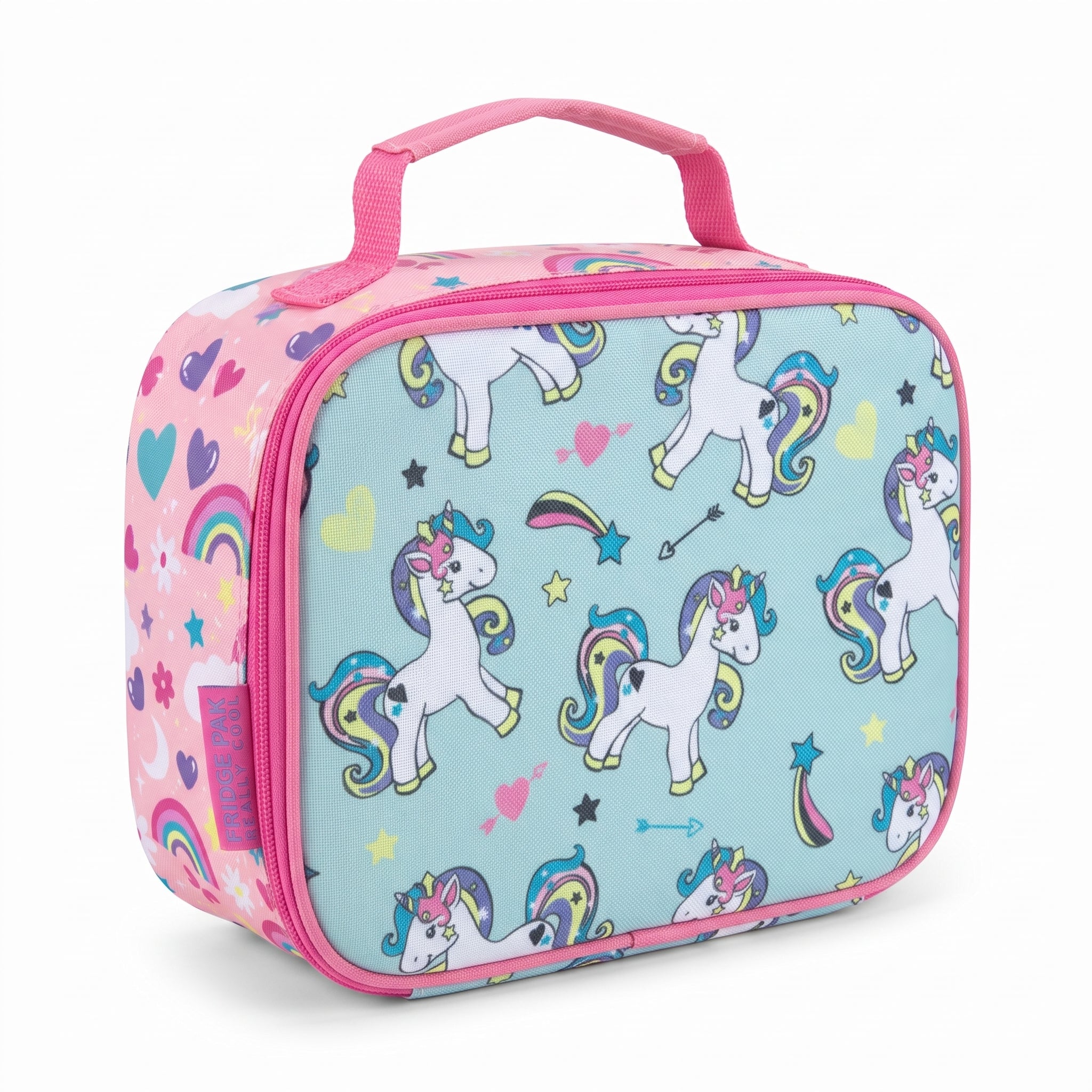 Lunch Bag Insulated Childrens Colorful Patterned Soft Sided - studio
