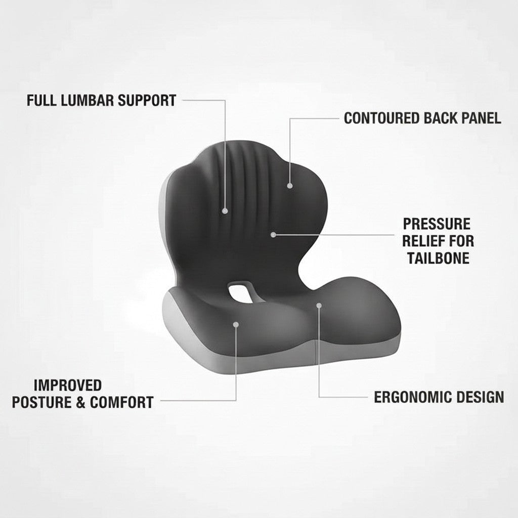 memory foam seat cushion key benefits and features