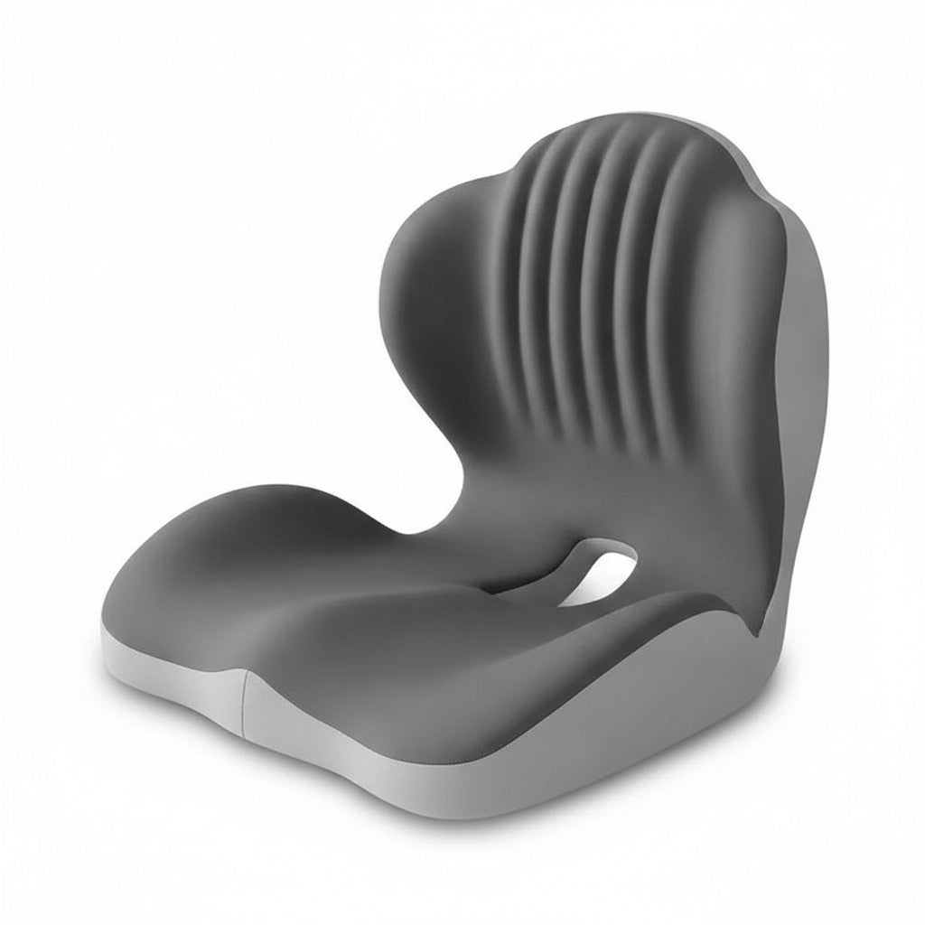 memory foam seat cushion product photo on white background