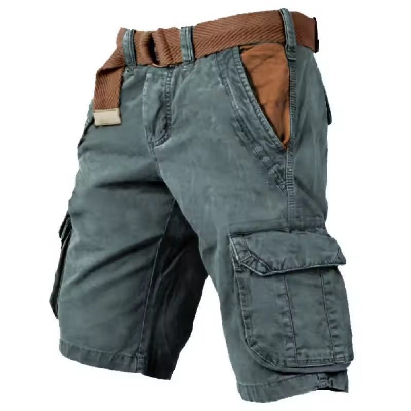 Men's Cargo Shorts Shorts for Hiking Work Shorts Utility Pockets - Image 6