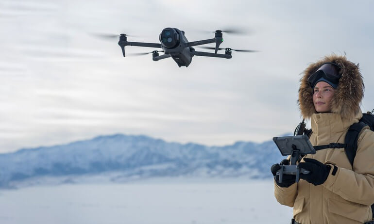Triple-Camera Drone For Beginners And Aerial Photography - Variant Image