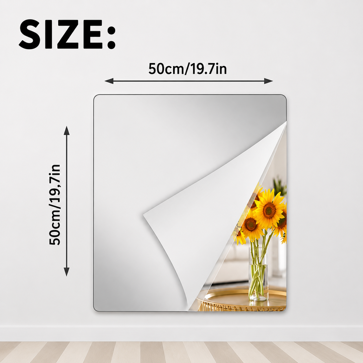 Mirror Wall Decor Decorative Mirror Definition Mirror Mirror Sticker - Image 15