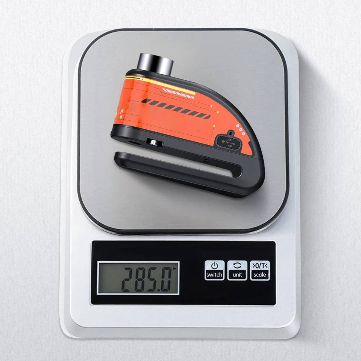 Motorcycle Disc Lock Alarm With 120dB Motion Sensor Siren And Waterproof Design - Image 9