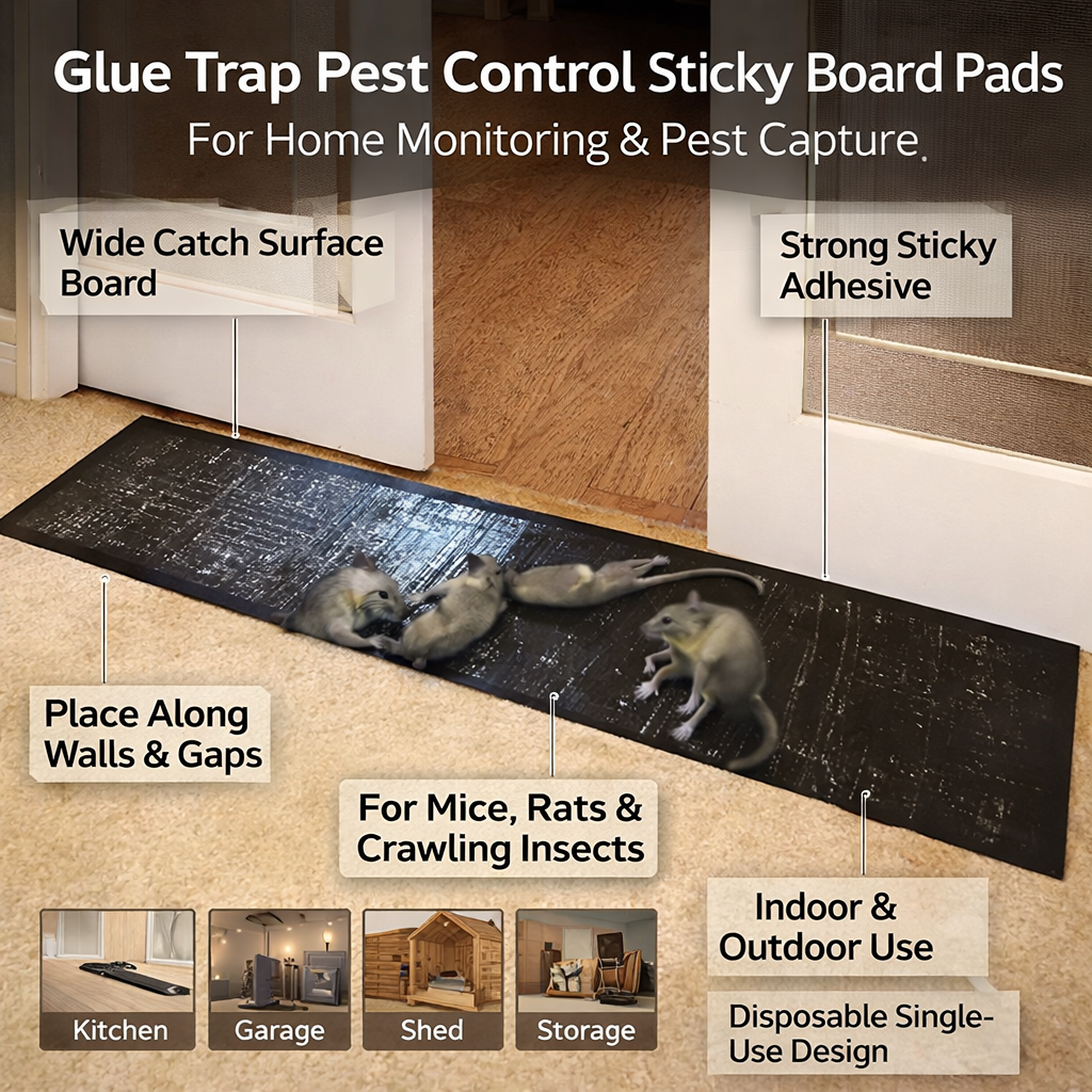 Mouse Glue Traps Rodent Rat Sticky Pest Control - Image 6