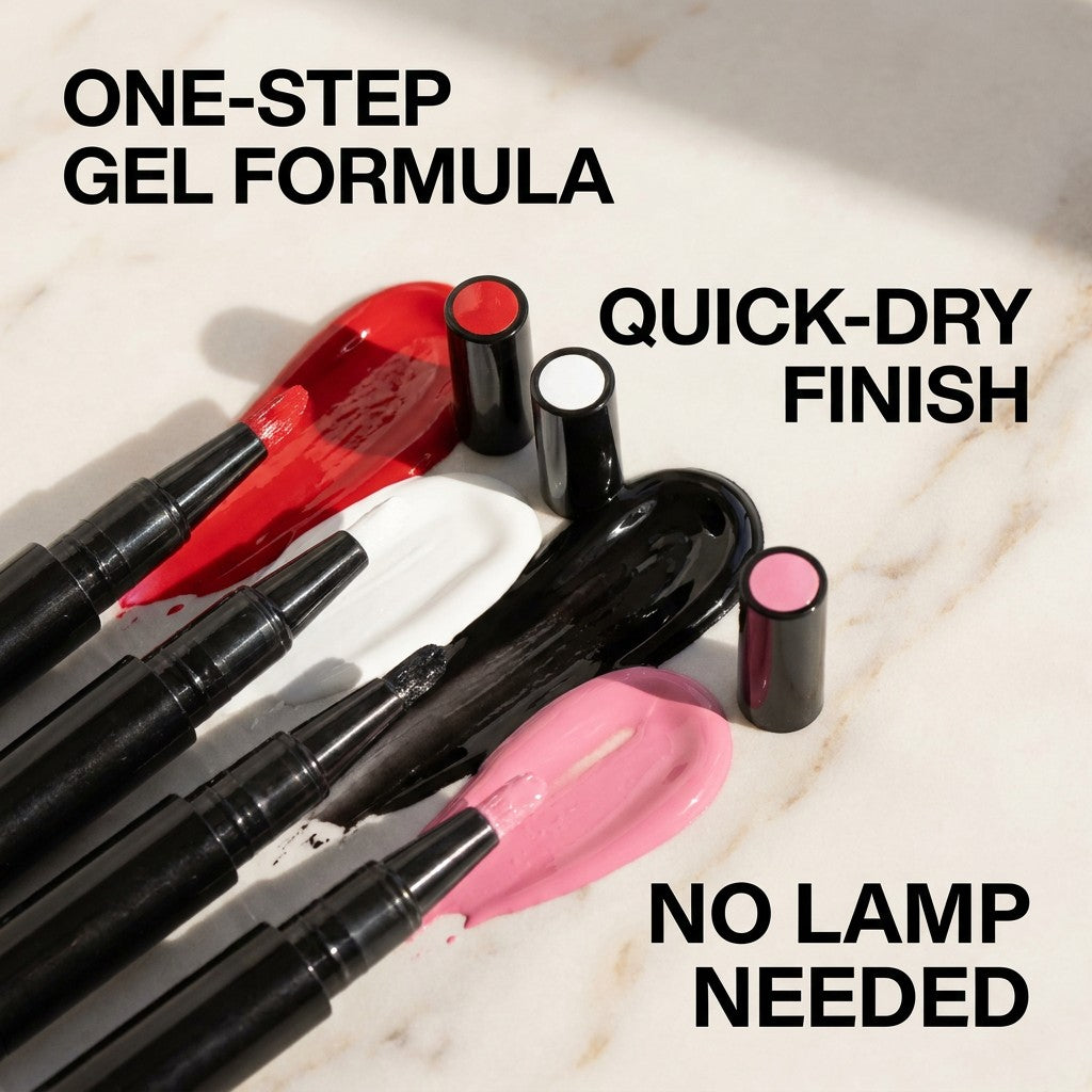 gel polish pen set texture and key ingredients