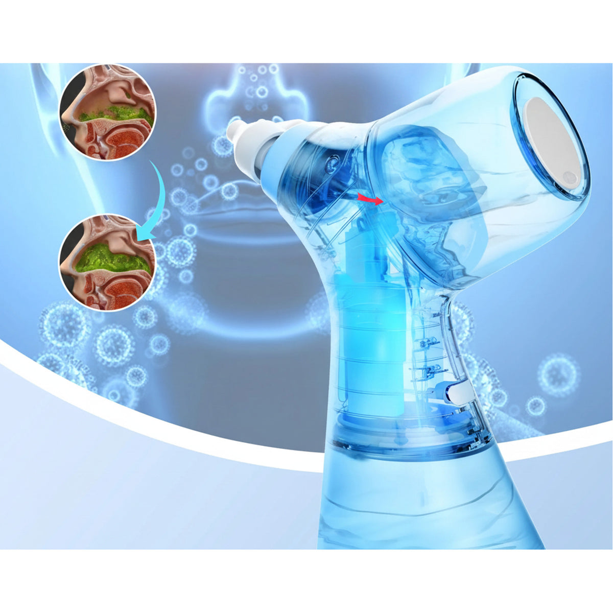 Nasal Irrigation System With Electric Water Tank For Sinus And Allergy Relief - Image 4