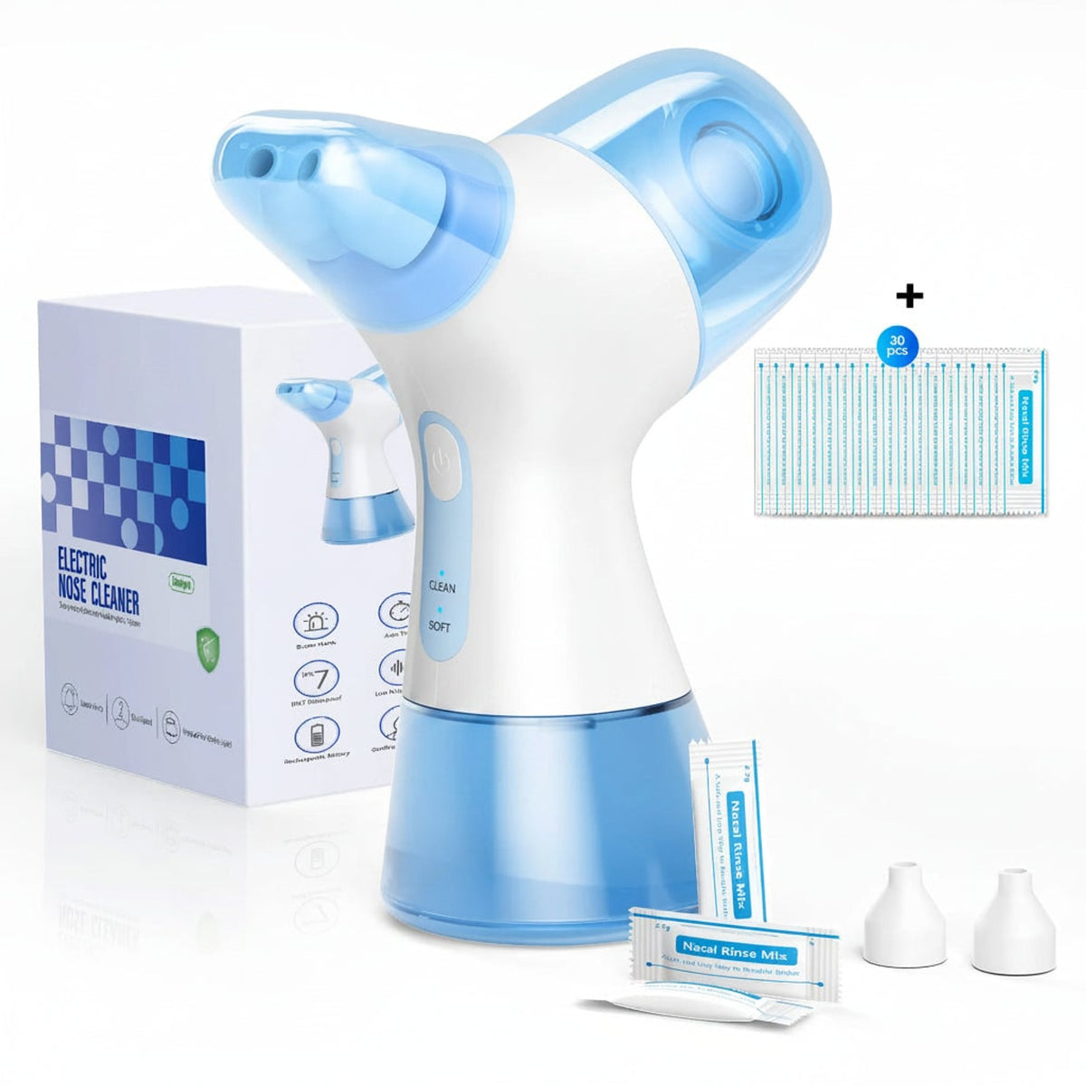 Nasal Irrigation System With Electric Water Tank For Sinus And Allergy Relief - Image 7