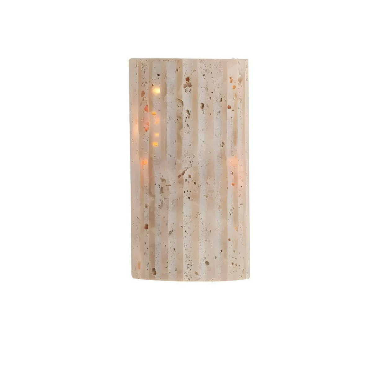 Natural Stone Wall Sconce With LED Integrated Light - Image 6