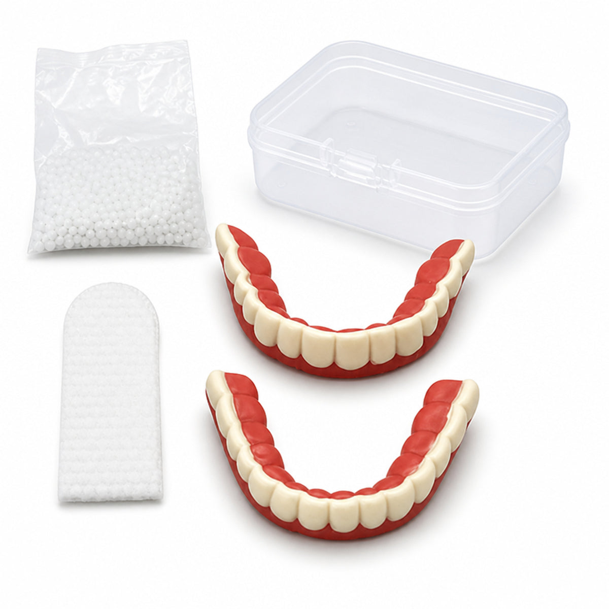 Natural White Realistic Removable Dentures For Comfort Fit And Easy Wear - Image 5
